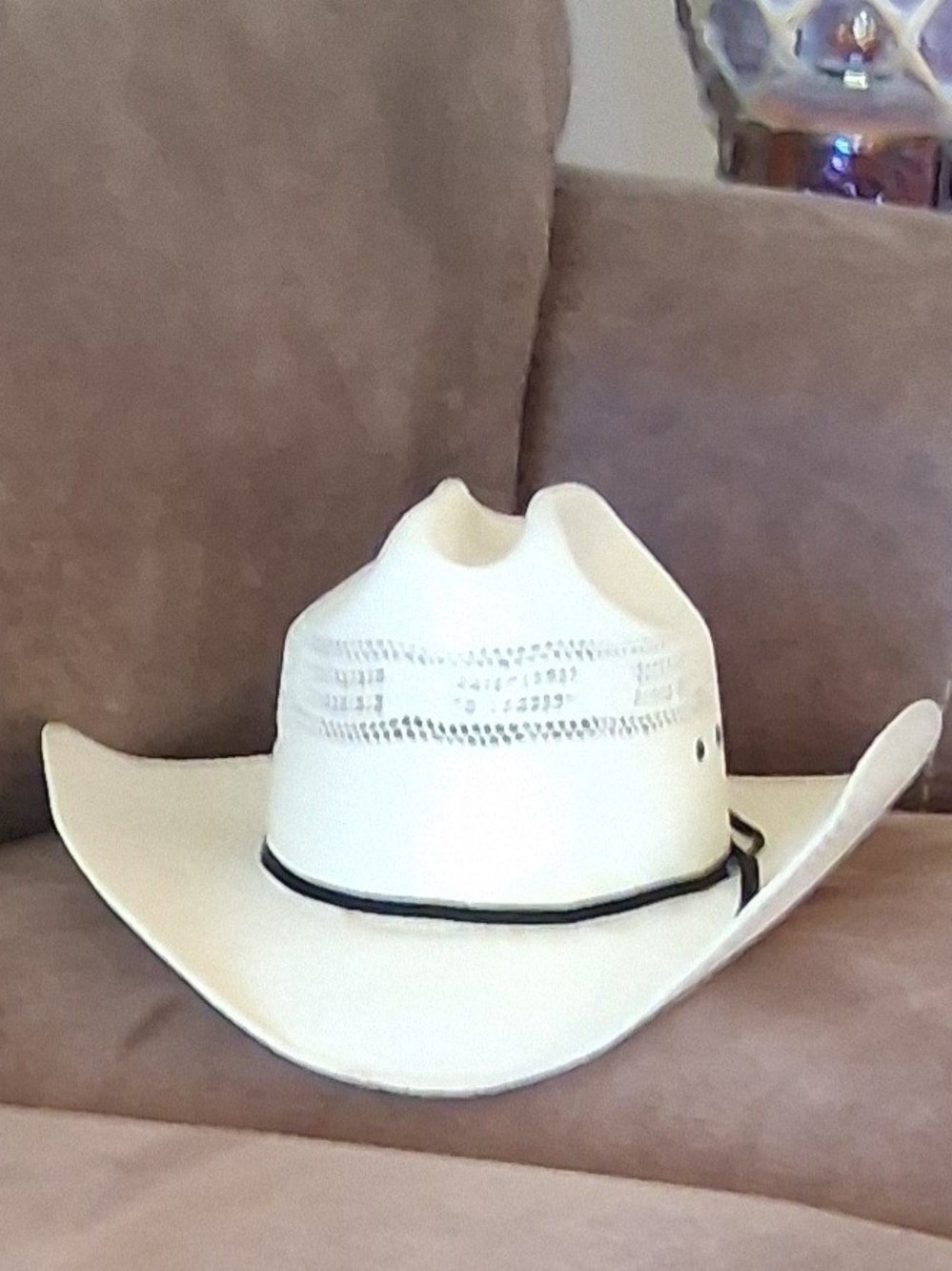 Men's Wrangler Jhonson Bangora Cowboy Hat Size 7 1/4